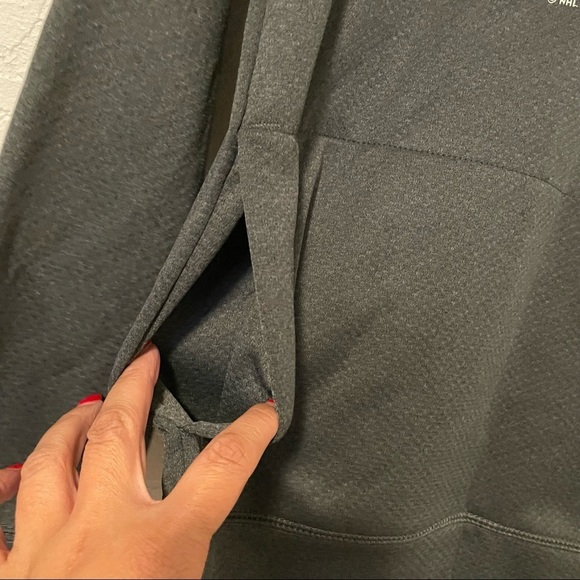 ST Louis Blues NHL‎ Fanatics Mens Small Gray Pullover Hoodie Small​ - Picture 7 of 9